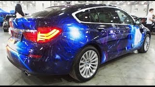 BMW 5Series GT airbrush Body tuning [upl. by Alra]