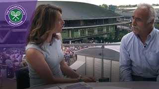 Wimbledon 2017  Mansour Bahrami Interview [upl. by Anny]