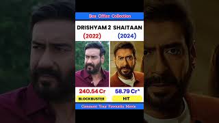 Drishyam 2 vs Shaitan movie comparison  box office collection [upl. by Olin]