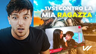 1v1 contro la MIA RAGAZZA su WARZONE [upl. by Nellaf736]