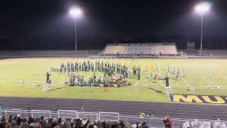 WVHS Marching Warriors  10032024  IPSD MB festival at Metea HS [upl. by Noyad]