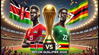 Kenya vs Zimbabwe AFCON Qualifier 2024  Match Preview amp Highlights  Can Harambee Stars Shine [upl. by Liagiba51]