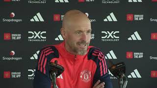 EPL  Ten Hag quotI didnt want to lose McTominayquot [upl. by Cicenia]