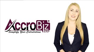 AccroBIZ ERP  The Best Business Management Software EASY TO USE [upl. by Coucher205]