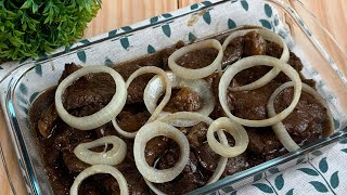 Bistek Tagalog Recipe  TaraLetz Cook [upl. by Atoel]