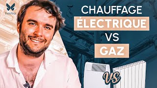 Qui est le meilleur  Le chauffage au gaz ou électrique  COMPARATIF [upl. by Gautier979]