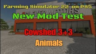 FS22 Cowshed 33 New mod for Apr 22 [upl. by Banwell197]