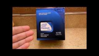 Intel Pentium Dual Core E5700 Unboxing  CokedUpCanary [upl. by Hgieleak]