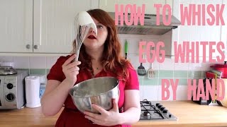 How to whisk egg whites by hand [upl. by Ammeg]