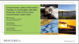 Environmental Justice DOJ Enforcement Priorities [upl. by Clevey]