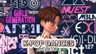 Zepeto kpop dances part1💕🌈🌷💖 [upl. by Aicargatla]