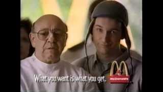 McDonalds Commercial 1993 [upl. by Eirrol581]