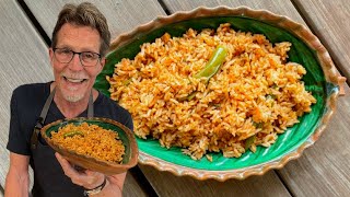 SlowCooked Mexican Red Rice A Classic Accompaniment Made Easy  Rick Bayless Taco Manual [upl. by Akilam573]