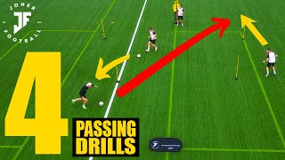 LOADS OF PASSING COMBINATIONS FOR SOCCER ⚽️ JONER COACHES [upl. by Gnivri]