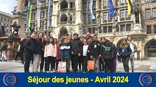 Jumelage  Séjour des jeunes à Babenhausen 2024 [upl. by Hesta]