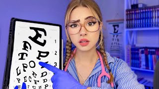 ASMR Cranial Nerve Exam BUT EVERYTHING IS WRONG ❗😲 Medical Roleplay 👩‍⚕️ [upl. by Wolfson188]