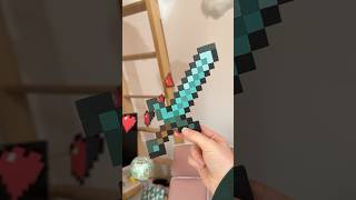 Fixing my BROKEN minecraft sword 💎 [upl. by Ronen]