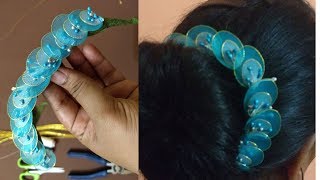 How to make hair brooch at home  hair brooch for wedding  hair brooch making [upl. by Ikcaj236]