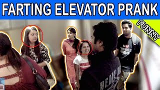 Farting in Elevator Prank  Pranks in India [upl. by Atinram]