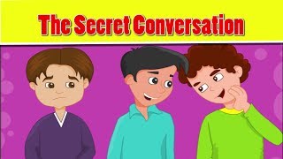 Islamic cartoon for kids in english  The Secret Conversation  little muslim [upl. by Eicart]