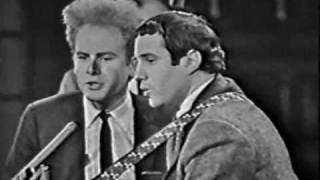 Simon amp Garfunkel  Sounds Of Silence Live Canadian TV 1966 [upl. by Amir]