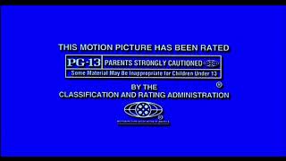 MPAA Rating Card PG13 2007 [upl. by Josefina123]