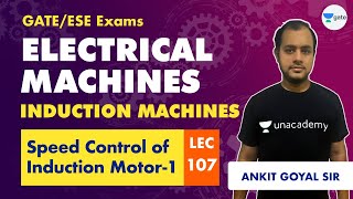 Speed Control of Induction Motor1  Electrical Machines  Lec 107  GATEESE Electrical Engineering [upl. by Nitsruk]