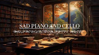 Melancholic Piano and Cello🍂Autumn Ambience🌧️Sad and Calming Nocturnes [upl. by Padraic892]