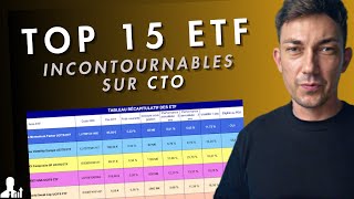 TOP 15 ETF INCONTOURNABLES SUR CTO [upl. by Adnawed529]