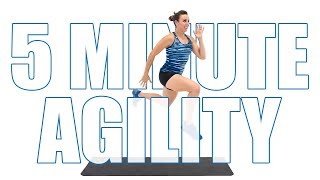 5 Minute Fat Burning Agility Workout [upl. by Elish390]