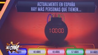 Edad que tienen más españoles en la actualidad  BOOM [upl. by Yttiy]