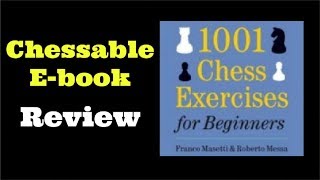 Review 1001 Chess Exercises for Beginners  Chessable Ebook [upl. by Dehlia]