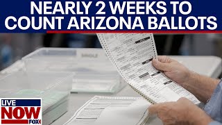 Election Day 2024 Arizona ballot count will take 1013 days officials say  LiveNOW from FOX [upl. by Gerrald478]