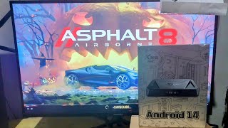 TV BOX X96Q PRO PLUS ALLWINNER H728 RODANDO ASPHALT 8 [upl. by Lim494]