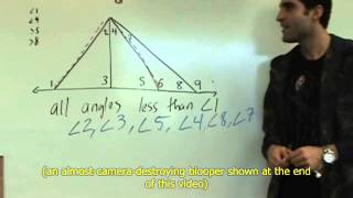 Geometry  Triangle Inequalities for Angles [upl. by Brechtel379]