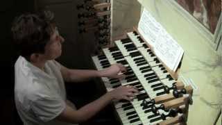 J S Bach  Passacaille pour orgue BWV 582 [upl. by Hazard]