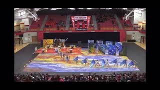 Castle HS Winter Guard 2024 “The Terrace” IHSCGA State Finals [upl. by Anura537]