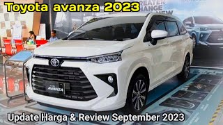 Update Harga Toyota Avanza 2023 amp Review September 2023diskon gede [upl. by Ahtrim]