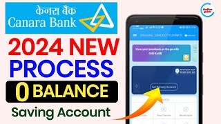 Canara Bank Zero Balance Account Opening Online 2024 🥰 Canara Bank Zero Account Review amp Charges [upl. by Ilyse]