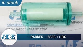 PARKER 883311BX IN STOCK Disposable filter unit DFU  Filtro [upl. by Jarv252]