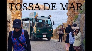 Spain coast TOSSA DE MAR tour  COSTA BRAVA [upl. by Bevon212]