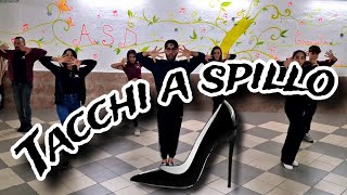 TACCHI A SPILLO Coreografia XDanceBalli di Gruppo2023BALLO DI SPALLE TUTORIAL MarcellaBella [upl. by Clay]