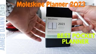 Moleskine 12 Month Weekly Planner 2023  Best Pocket Planner for 2023 [upl. by Atnwahs]