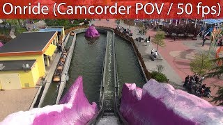 Movie Park Germany  Dora’s Big River Adventure  Onride Camcorder amp Licht POV  50 fps [upl. by Demahom]