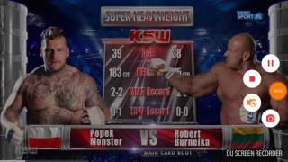 POPEK MONSTER VS ROBERT BURNEIKA GALA 39 [upl. by Most868]