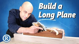 Build an Adjustable Jointer Plane  Affordable handtool woodworking [upl. by Natale564]