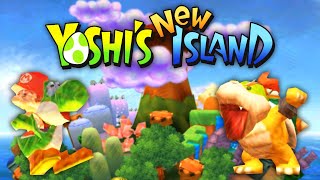 Yoshis New Island  Full Game  No Damage 100 Walkthrough [upl. by Godewyn]