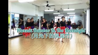 Phoenix Bamboo In The Moonlight 月光下的凤尾竹  Line Dance Penny Tan MY  September 2024 [upl. by Salome]