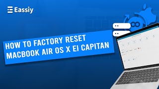 How to Factory Reset Macbook Air OS x EI Capitan [upl. by Tihw908]