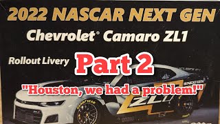 Salvinos JR Rollout Livery Camaro NASCAR Group build part 2 [upl. by Welbie]